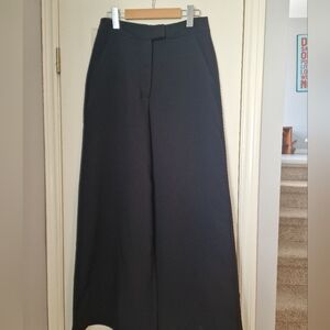 French Connection Wide Leg Black Trousers, Size US4